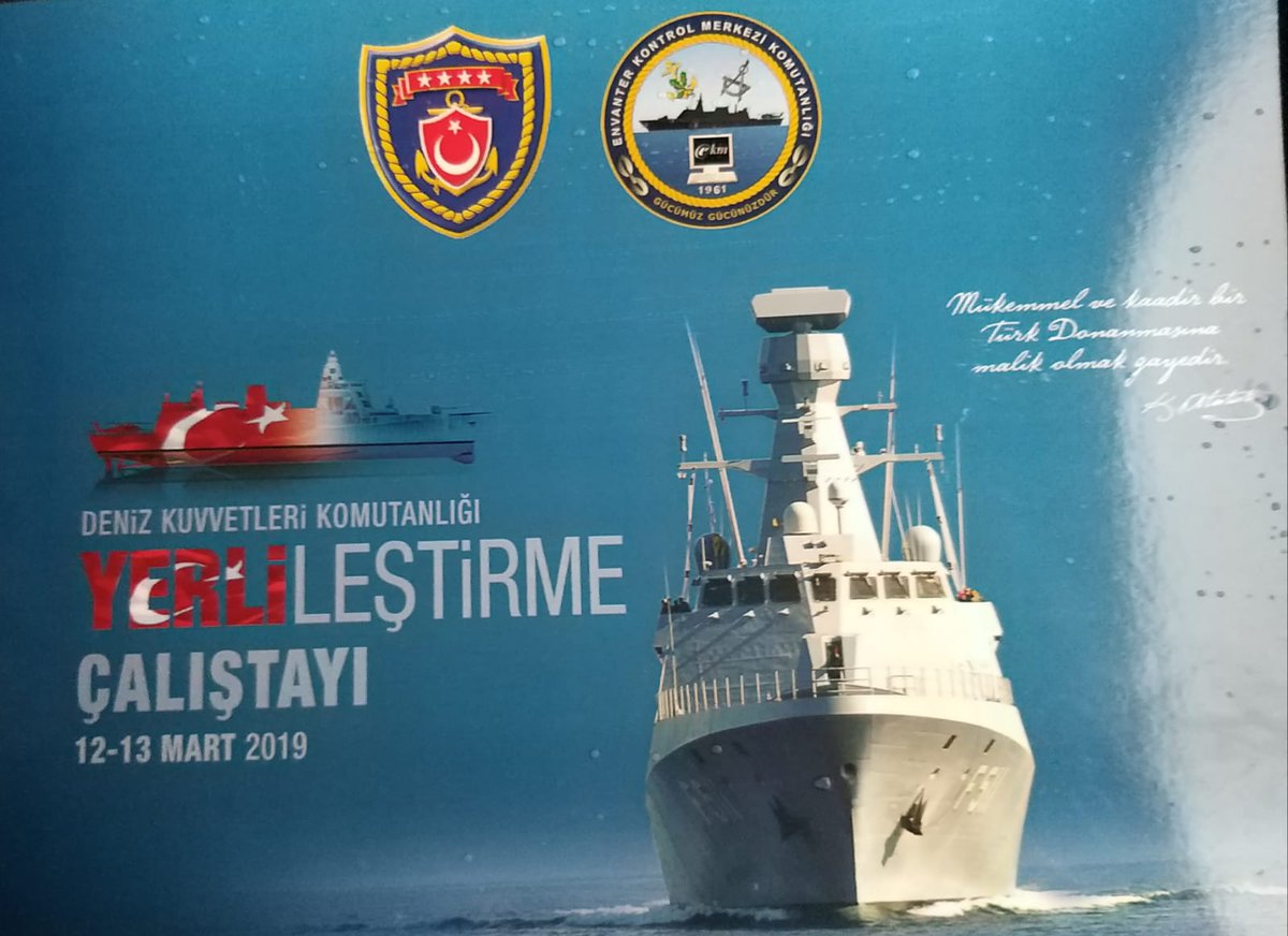 Deniz Kuvvetleri Komutanlığı Yerlileştirme Çalıştayı (12-13 Mart 2019)