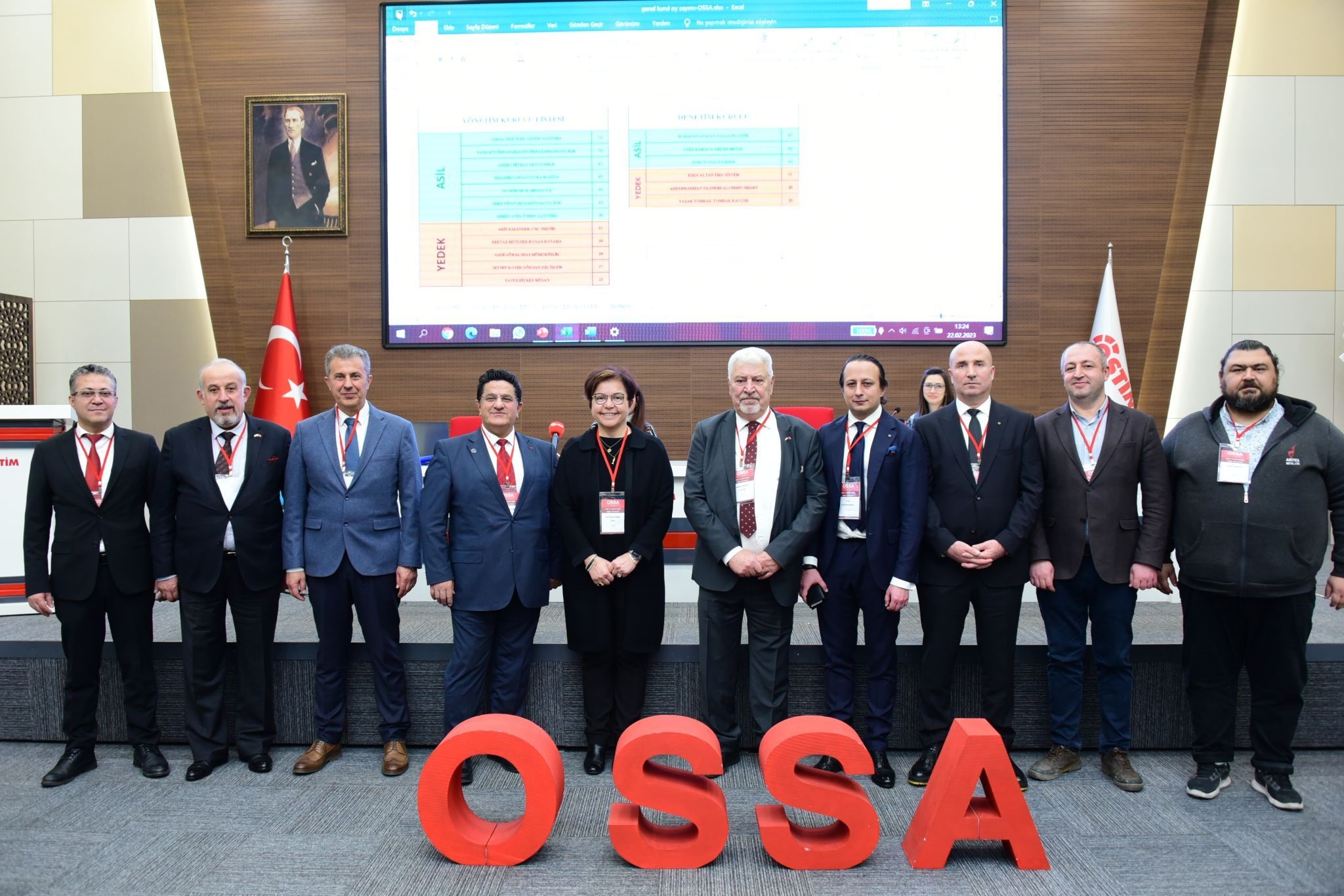 OSSA Yönetim ve Denetim Kurulu Yeni Dönem Görev Dağılımları Gerçekleştirildi