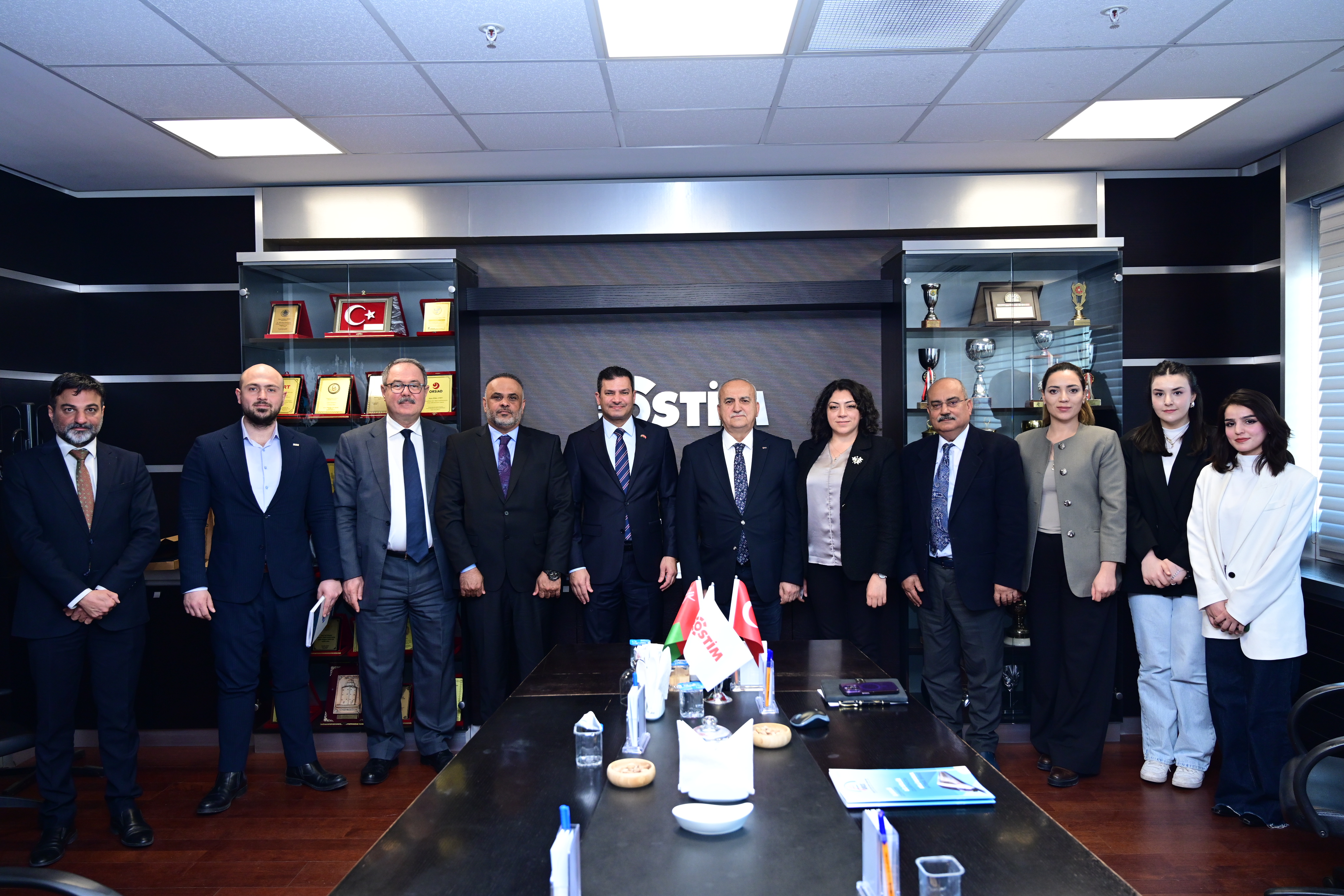Umman Ankara Büyükelçisi Saif Rashid Saif Al Jahwari OSTİM’i Ziyareti