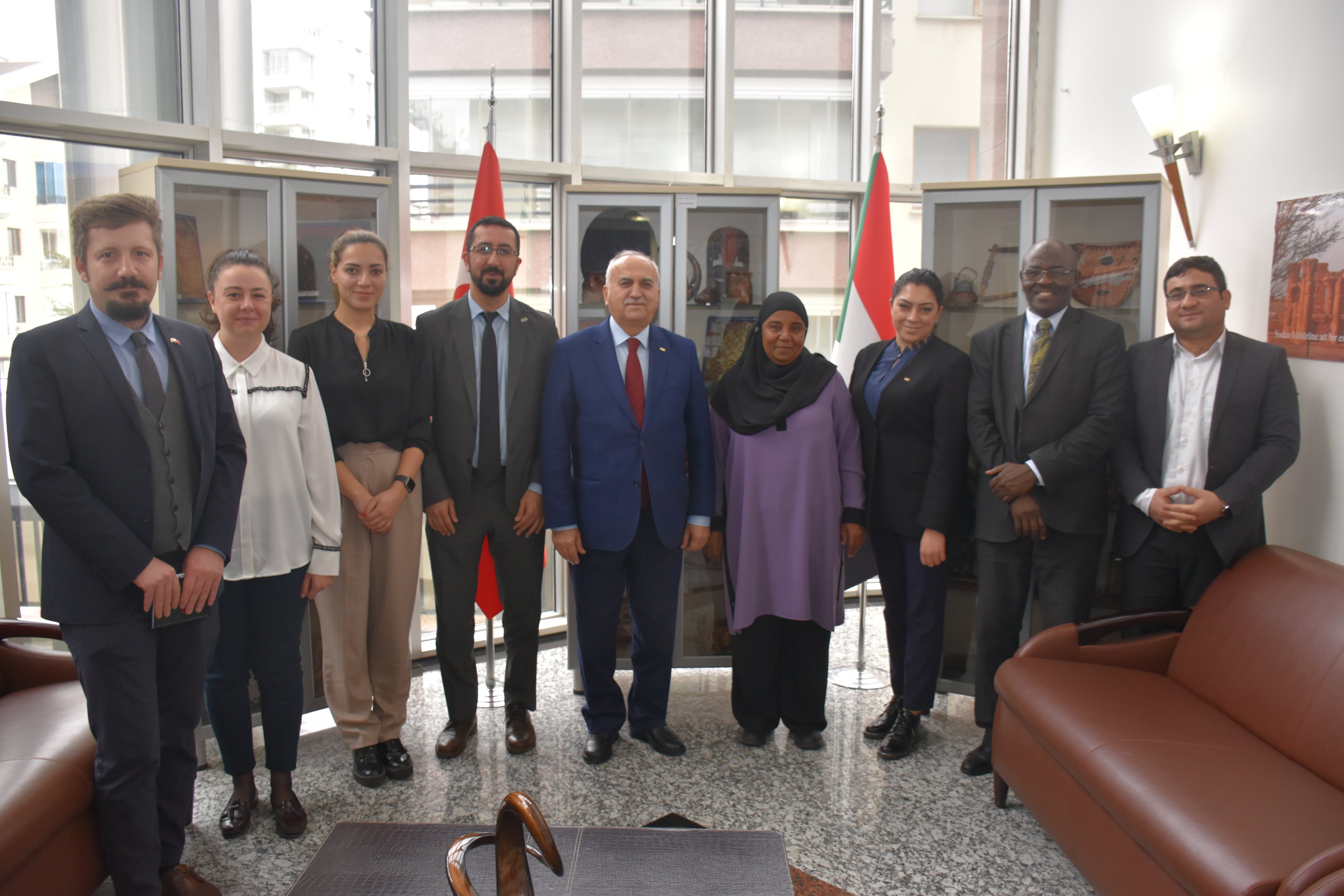 Sudan Cumhuriyeti Ankara Büyükelçiliğini Ziyaret Ettik