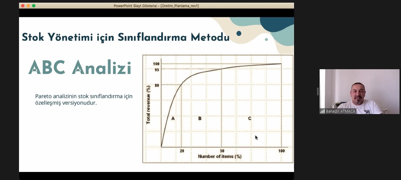 Üretim Planlama ve Stok Yönetimi 2. Grup Eğitimimiz Tamamlandı