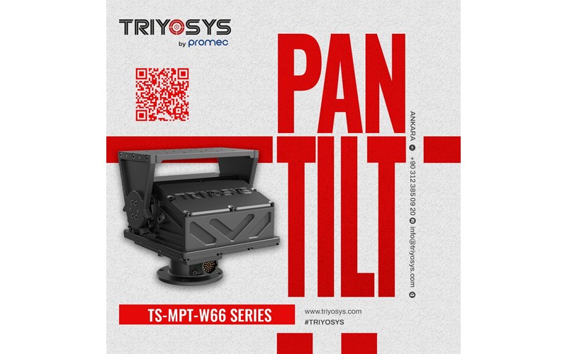 TS-MPT W66 serisi Pan & Tilt Ünitesi
