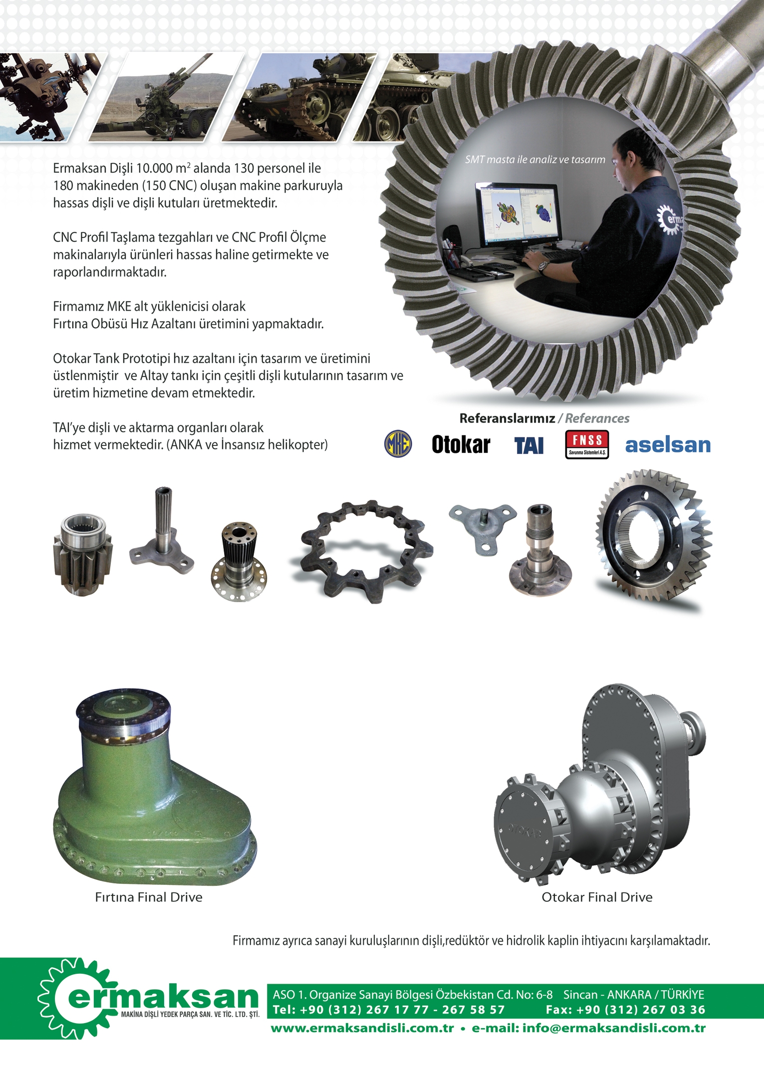 Dişli ve Çark Üretimi