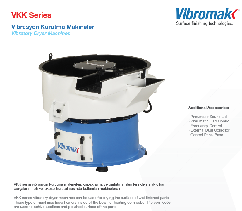  Vibrasyon Kurutma Makinaları