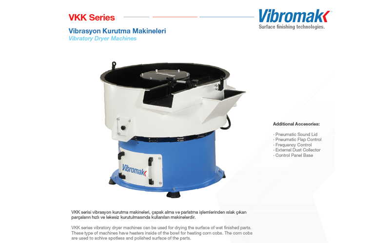 Vibrasyon Kurutma Makinaları
