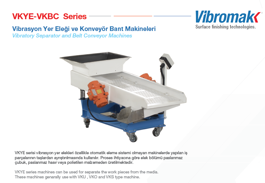 Vibrasyon Yer Eleği ve Konveyör Bant