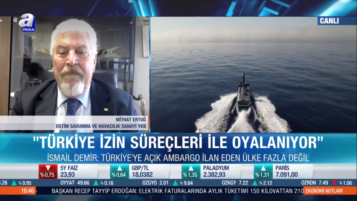 A Para TV "Ekonomi Notları" Programı - OSSA Yönetim Kurulu Başkanı A. Mithat ERTUĞ