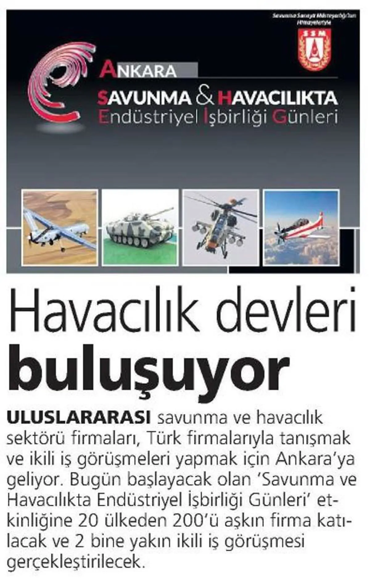 Havacılık Devleri Buluşuyor