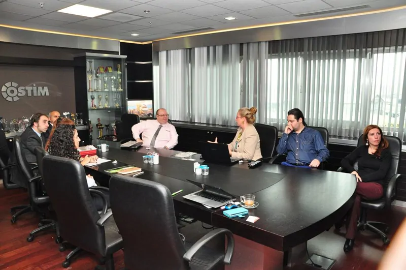 OSSA'ya İNGİLTERE TİCARET MÜŞAVİRİ ZİYARETİ