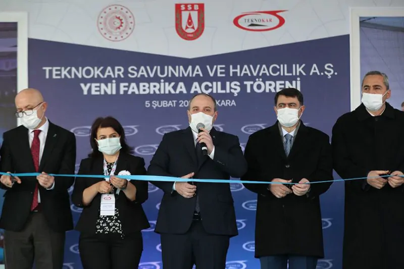 Üye Firmamız Teknokar Savunma ve Havacılık A.Ş.'nin Yeni Fabrikası Açıldı