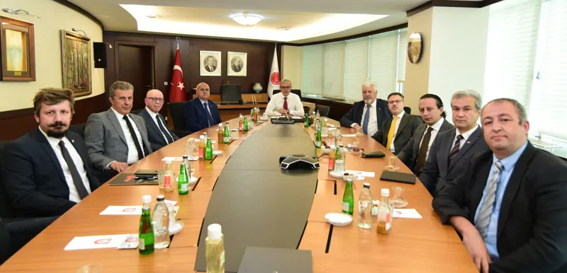 OSSA YÖNETİM KURULU SSB BAŞKANI SN. PROF. DR. İSMAİL DEMİR İLE BİR ARAYA GELDİ
