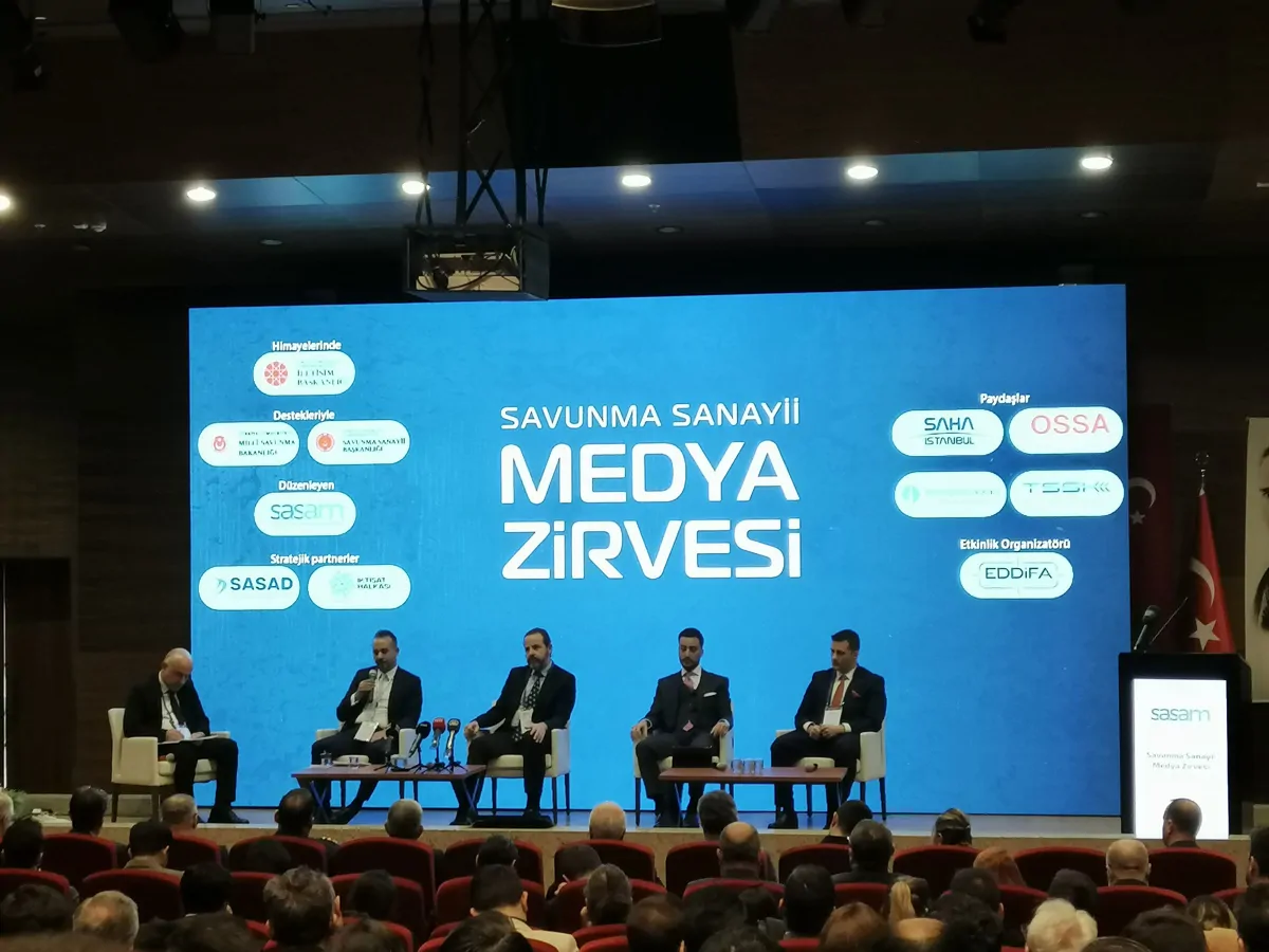 Savunma Sanayii Medya Zirvesi’nde Yerimizi Aldık