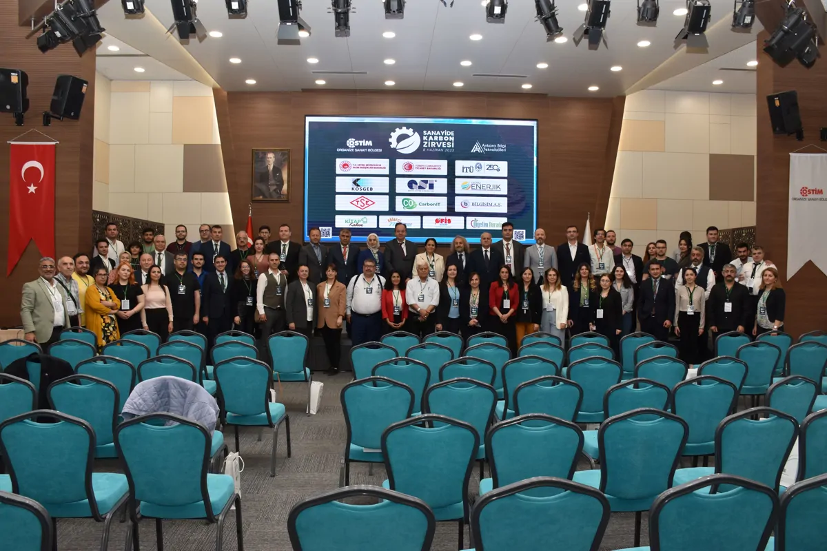 OSTİM OSB Konferans Salonu’nda Gerçekleştirilen Sanayide Karbon Zirvesi'ne Katıldık