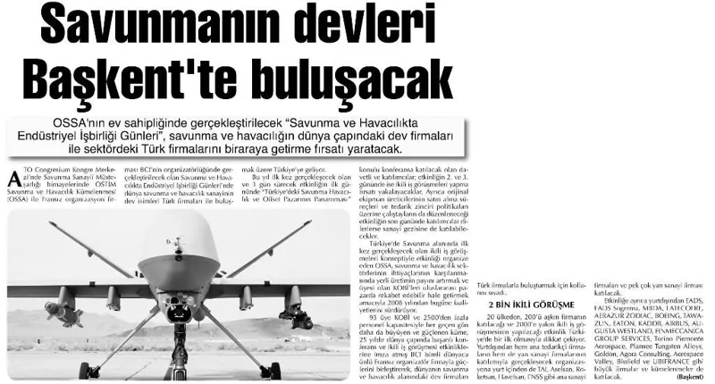 Defense Giants to Meet in the Capital