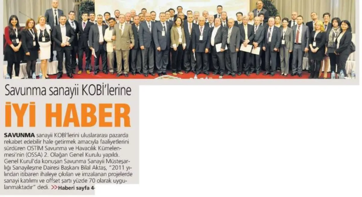 Good news for defense industry SMEs.