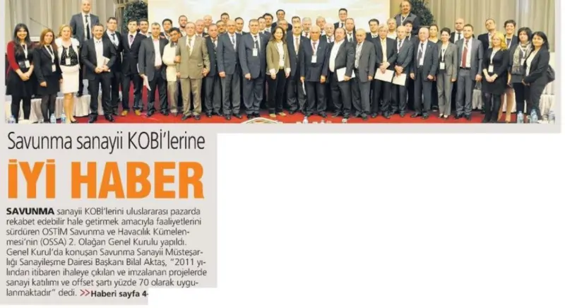 Good news for defense industry SMEs.