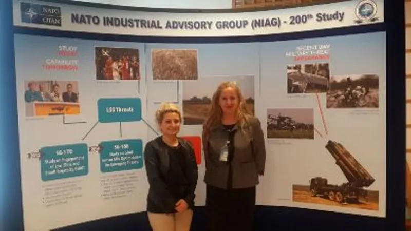 OSSA became the first group to present at NATO.