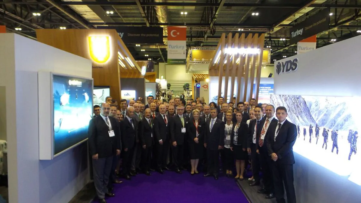 UK DSEI-2015: Turkish Participants in One Photo