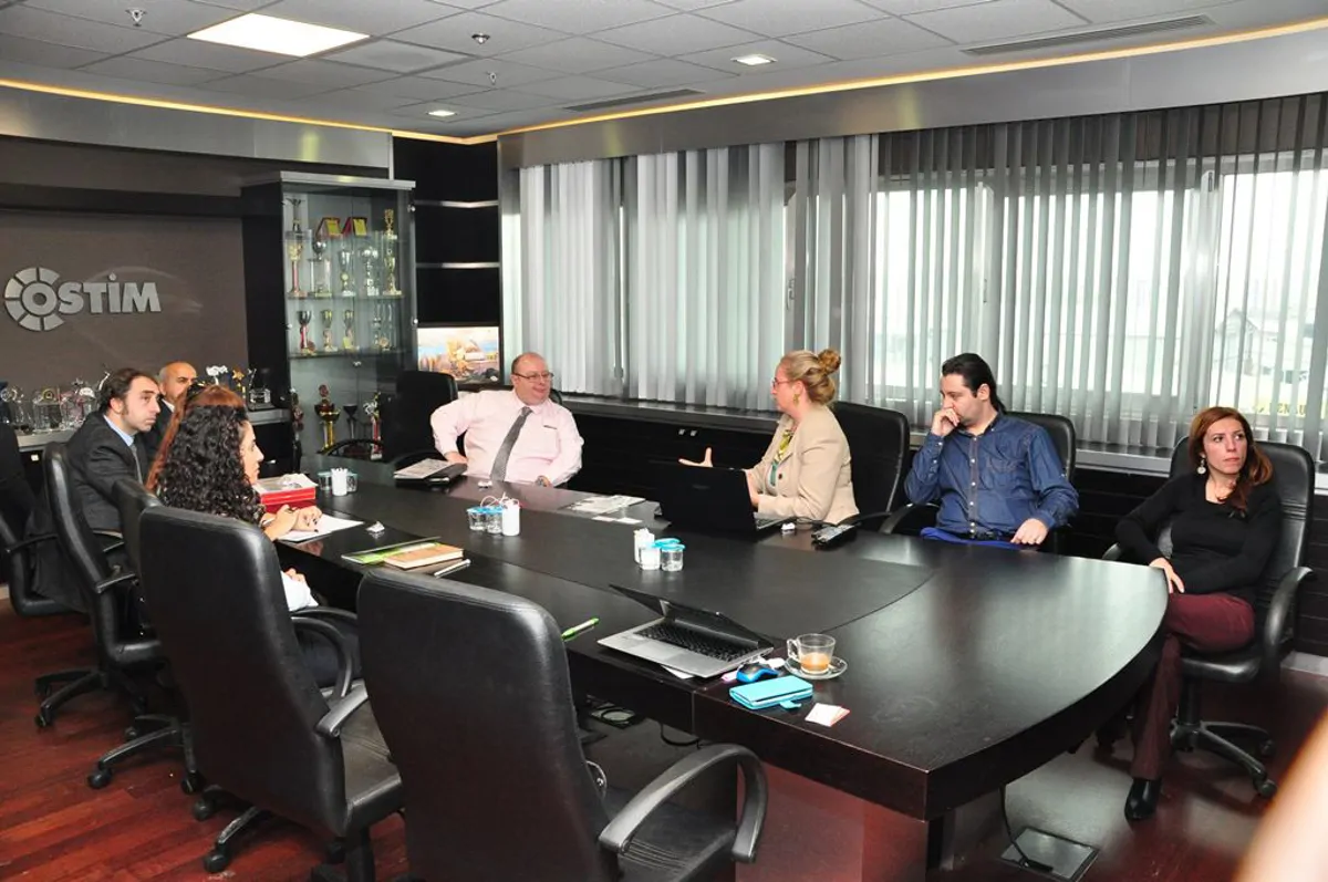 OSSA'ya İNGİLTERE TİCARET MÜŞAVİRİ ZİYARETİ
