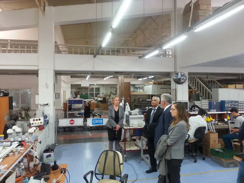 ECONOMY MINISTRY OFFICIALS VISITED OSSA.