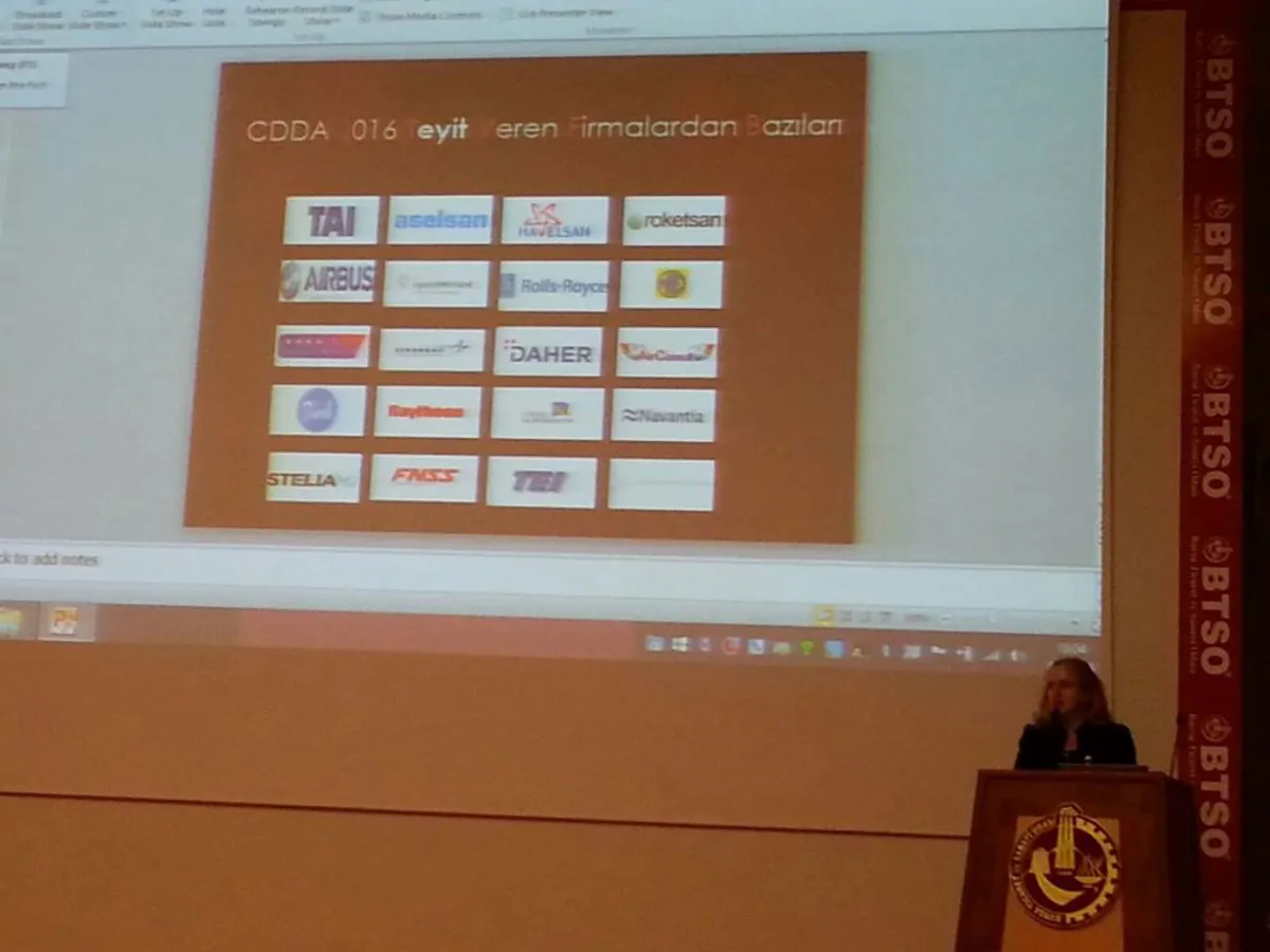 OSSA GAVE A PRESENTATION TO MEMBERS OF THE BURSA CHAMBER OF INDUSTRY AND COMMERCE.