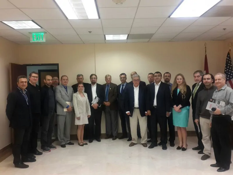 OSSA held meetings with individuals and companies operating in the defense and aerospace sectors at the Turkish Consulate in Los Angeles.
