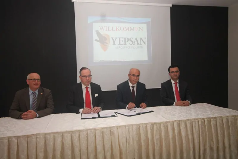 YEPSAN, A MEMBER OF OSSA, SIGNS TWO IMPORTANT AGREEMENTS FOR THE DEFENSE INDUSTRY.