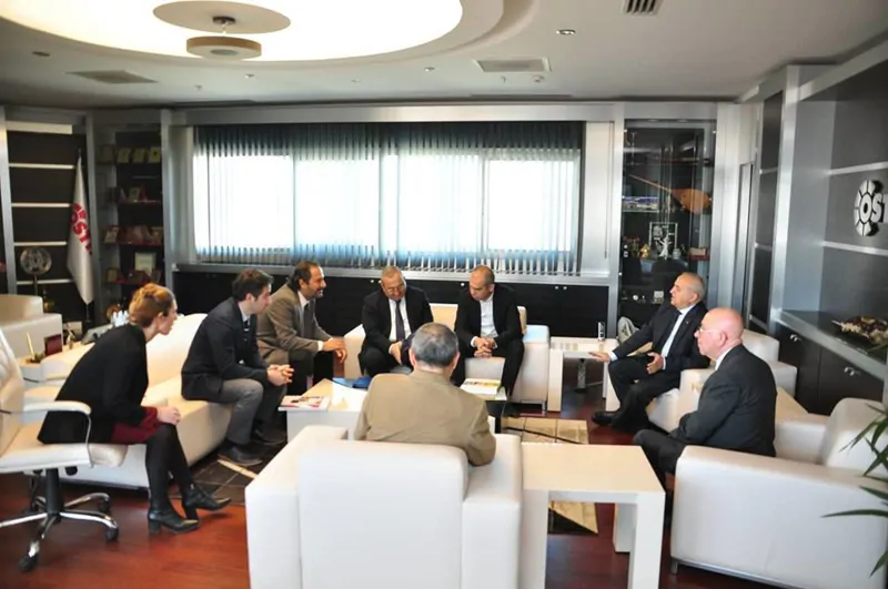 METU TSSK met with the management of OSTIM and OSSA.