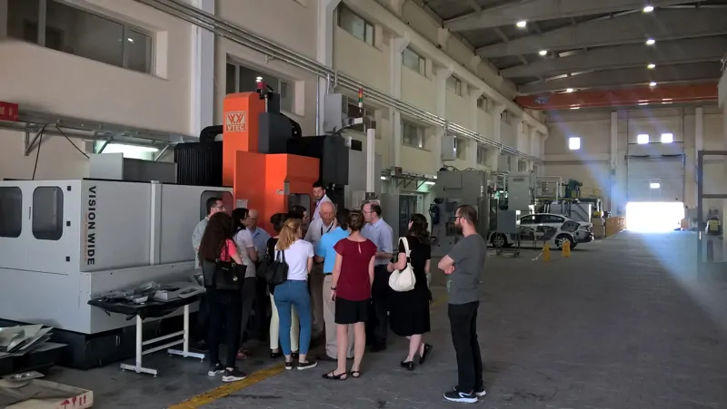 OSSA, together with its member companies, visited the Metal Forming Excellence Center.