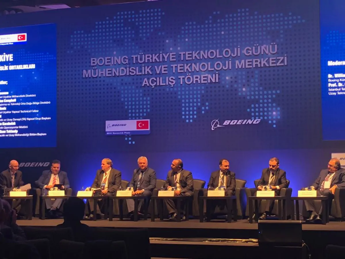 Boeing, Türkiye'deki İlk Mühendislik ve Teknoloji Merkezini Açtı