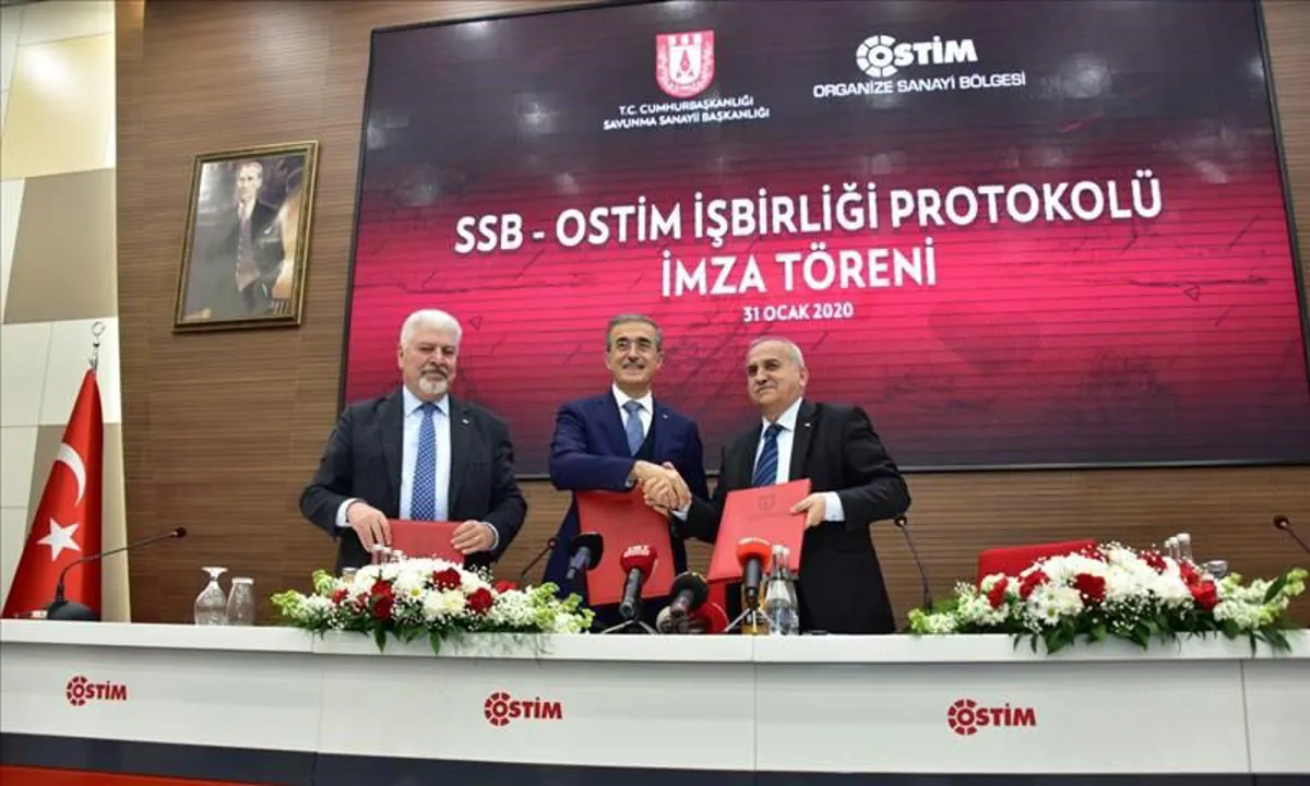 SSB's first liaison office in an Organized Industrial Zone was opened in OSTİM.