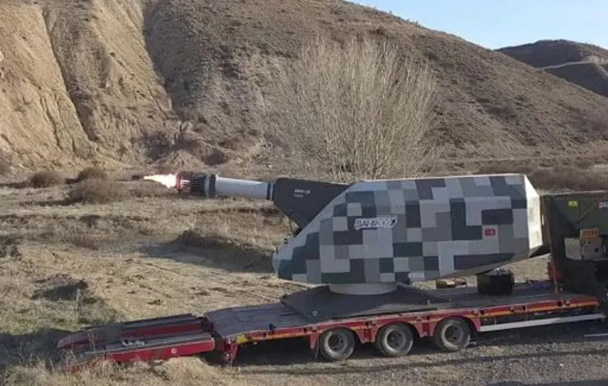 The first field tests of ŞAHİ 209 Block-2 were successfully completed.