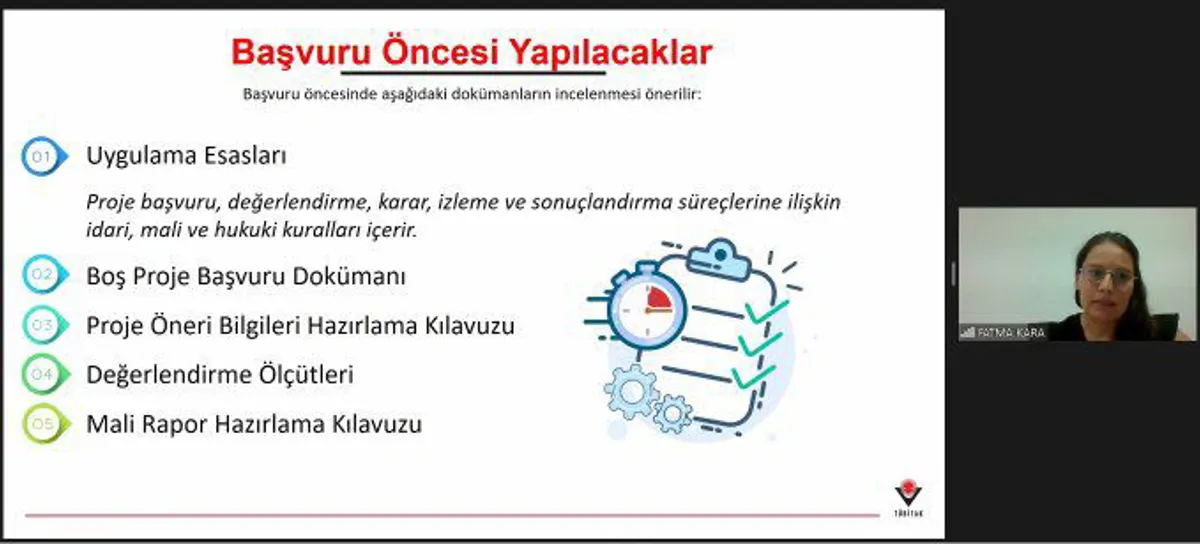 OSTİM OSB Kümelenmeleri - TÜBİTAK Proje Başvurusu Hazırlama Webinarı Gerçekleşti
