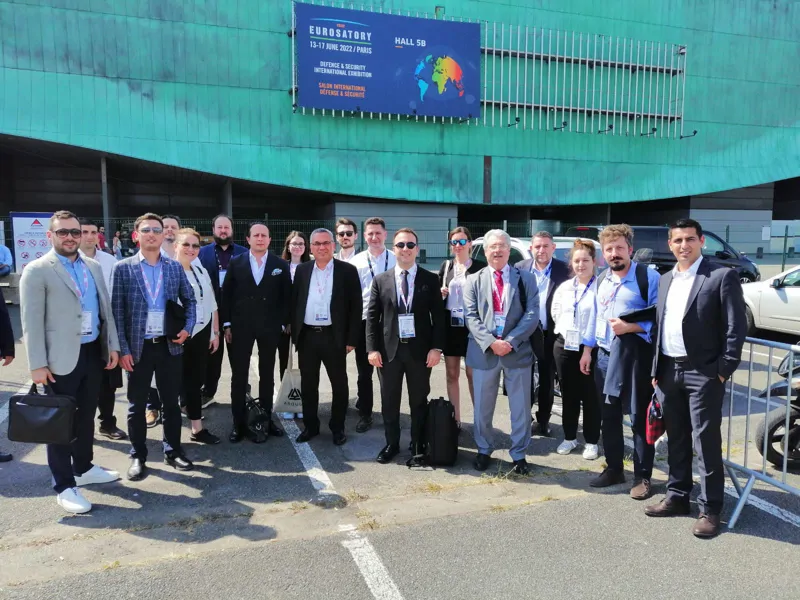 We held B2B meetings at EUROSATORY 2022.