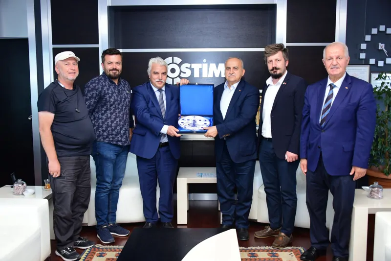 Fatih Ünlü, Director General of ISDB and International Development Cooperation, visited Ostim.