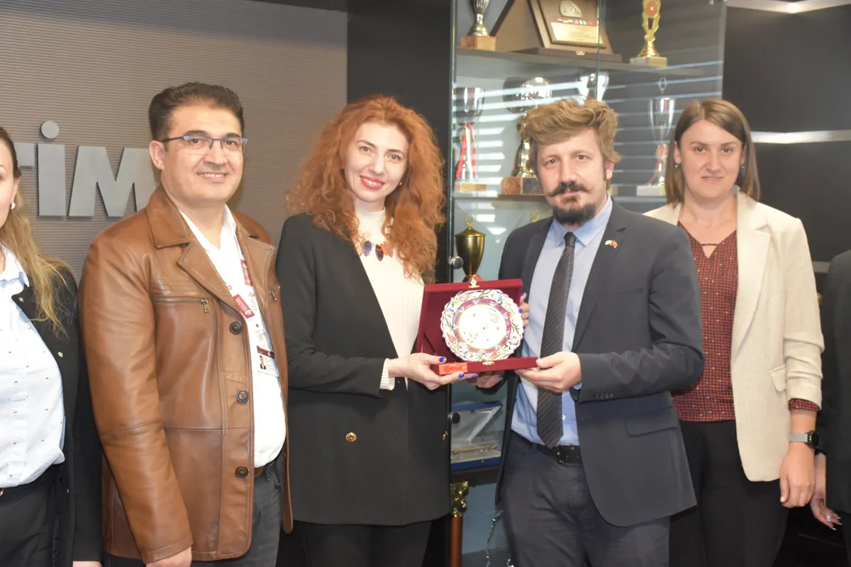 We met with the Moldovan delegation.