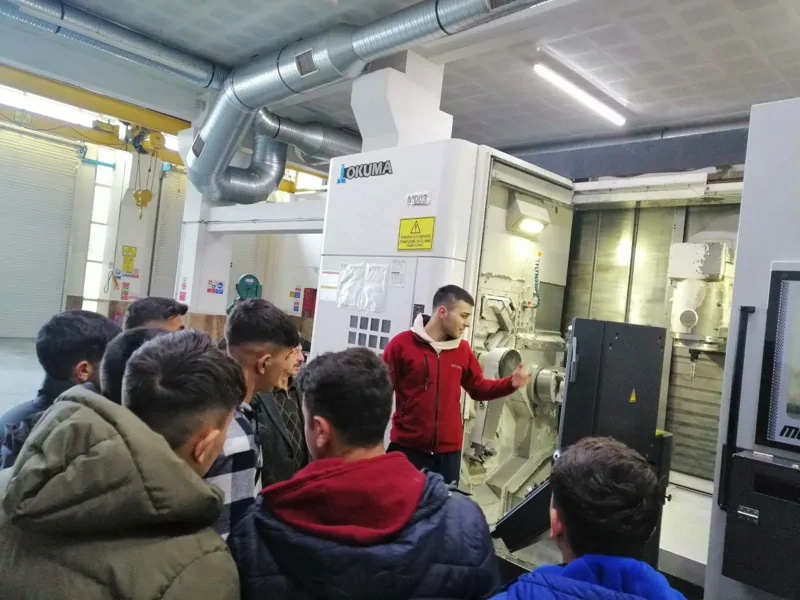 We visited Cetek Makina together with Iğdır Vocational and Technical Education Anatolian High School.
