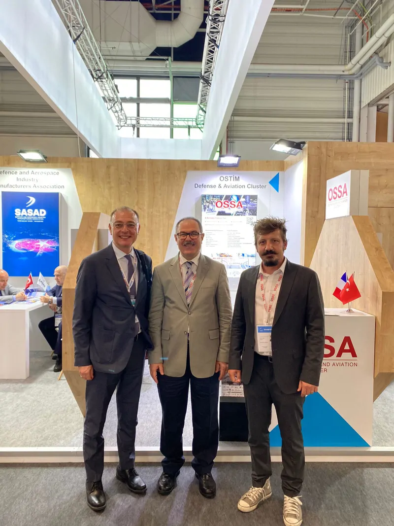We are holding our B2B meetings on the second day of the Paris Airshow 2023.