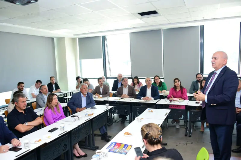OSTİM Teknik Üniversitesi MYO Hocalarıyla Tanışma ve İstişare Toplantısına Katıldık