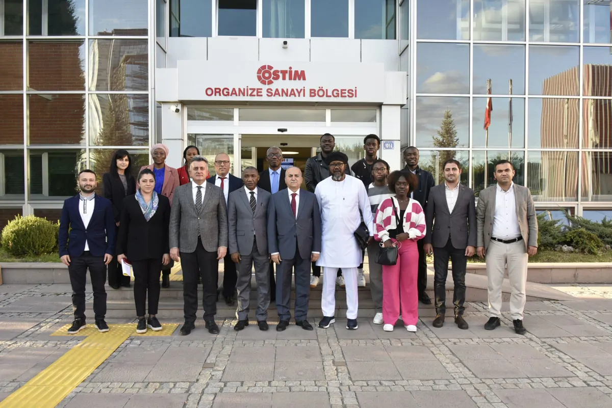 Fildişi Sahili Heyeti Ostim Ziyareti