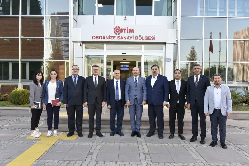 Kosova Ticaret Odası Başkanı Ostim Ziyareti