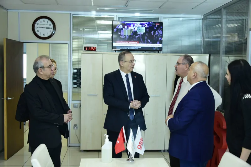 BMC Power Genel Müdürü Mustafa Kaval'ın OSSA Ziyareti