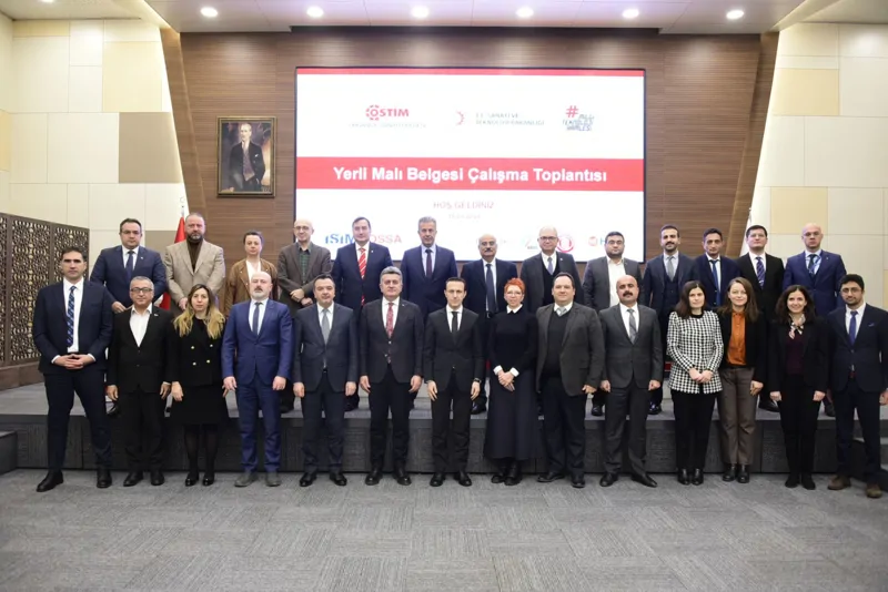 Sanayi ve Teknoloji Bakanlığı Yerli Malı Toplantısı Katılımı