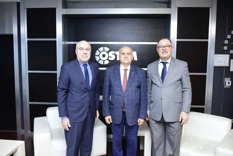 Alp Havacılık Yönetim Kurulu Başkan Yardımcısı Yılmaz Güldoğan'ın OSTİM Ziyareti