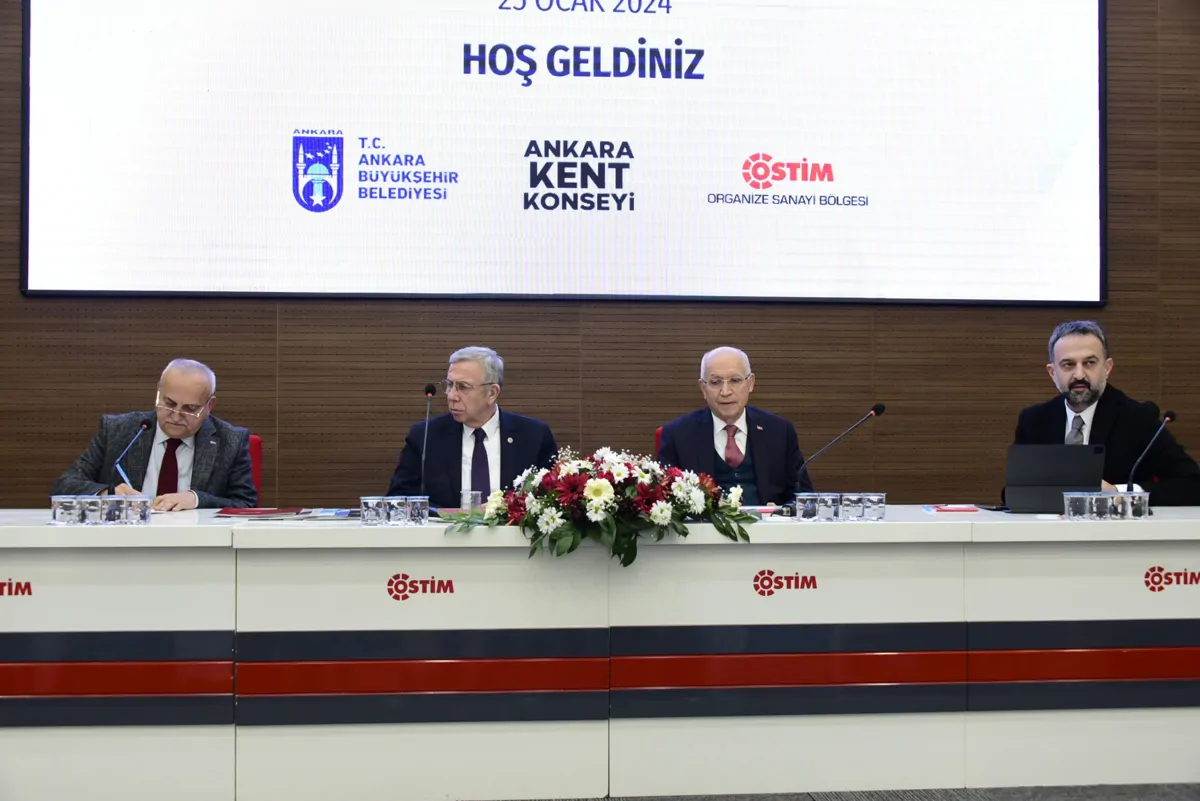 Ankara Kent Konseyi Ostim Organize Sanayi Bölgesi İstişare Toplantısına Katılındı