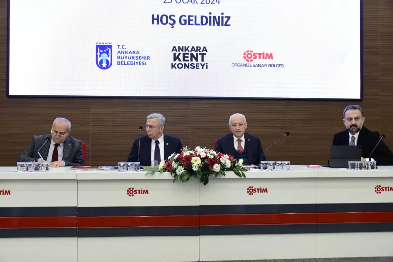 Ankara Kent Konseyi Ostim Organize Sanayi Bölgesi İstişare Toplantısına Katılındı