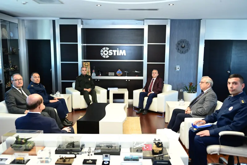 T.C. Milli Savunma Bakanlığı Askeri Fabrikalar Genel Müdürlüğü Genel Müdür Yardımcısı Tümgeneral Sıtkı Varlı Ziyareti