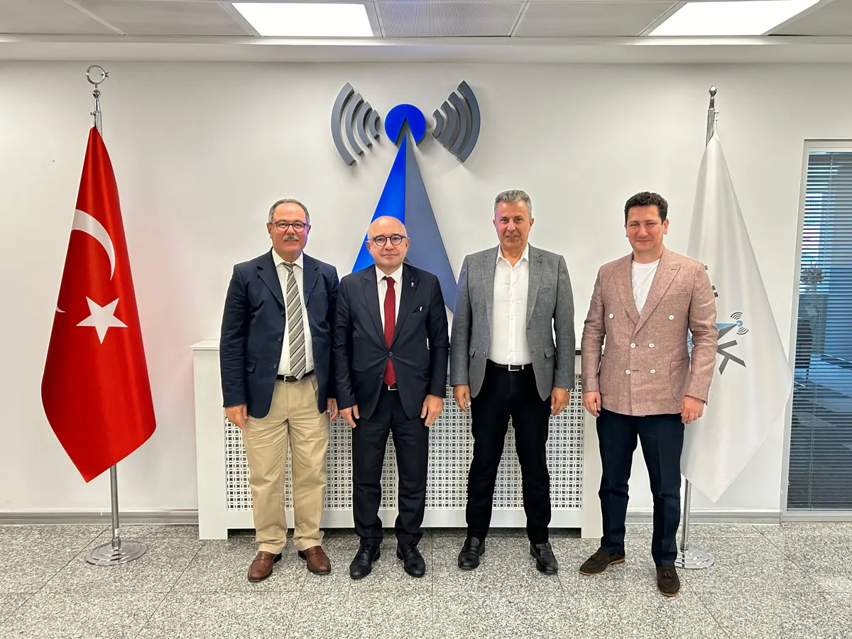 ULAK Haberleşme Genel Müdürü Ruşen Kömürcü Ziyareti