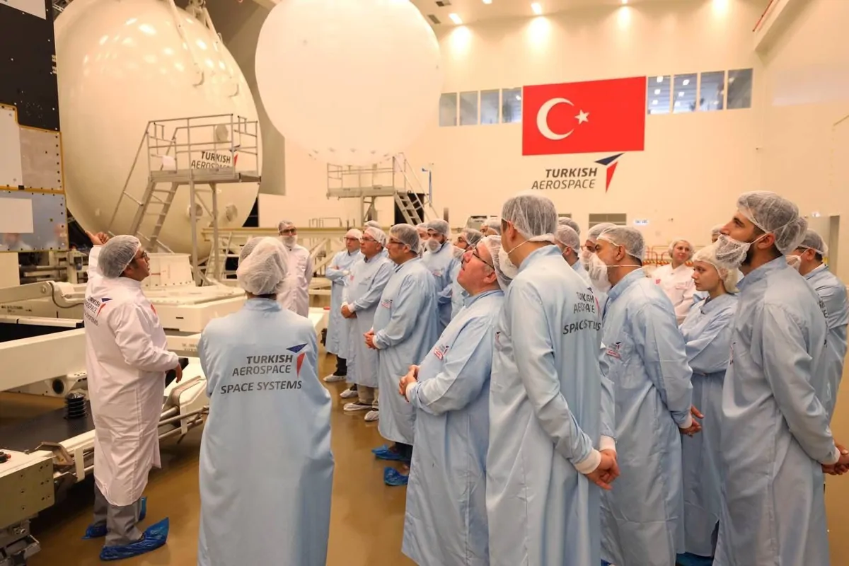 Türk Havacılık ve Uzay Sanayii USET Merkezi Ziyareti