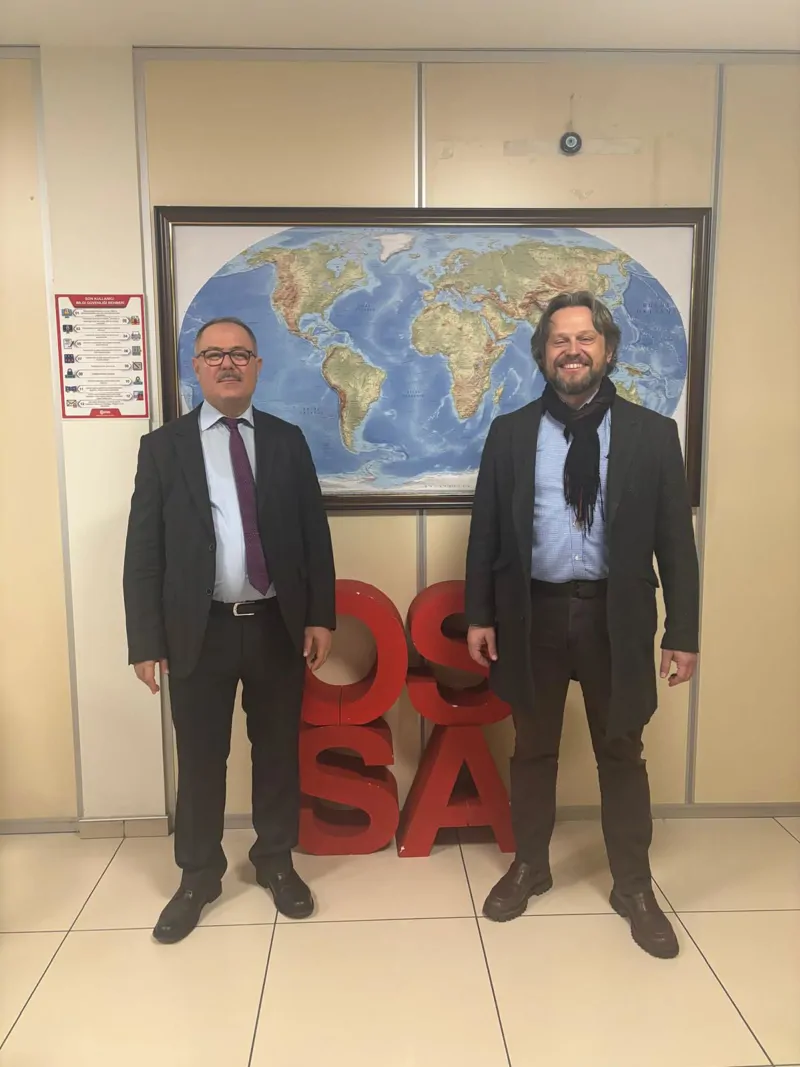 Koç Bilgi ve Savunma Teknolojileri Genel Müdürü Mehmet Hakan ÖKTEM'in OSSA Ziyareti